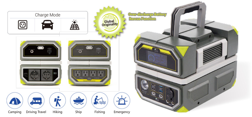 Portable power station BDS-600A2