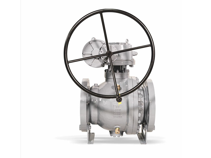 API Trunnion mounted cast steel ball valve